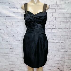 Max & Cleo black cocktail dress